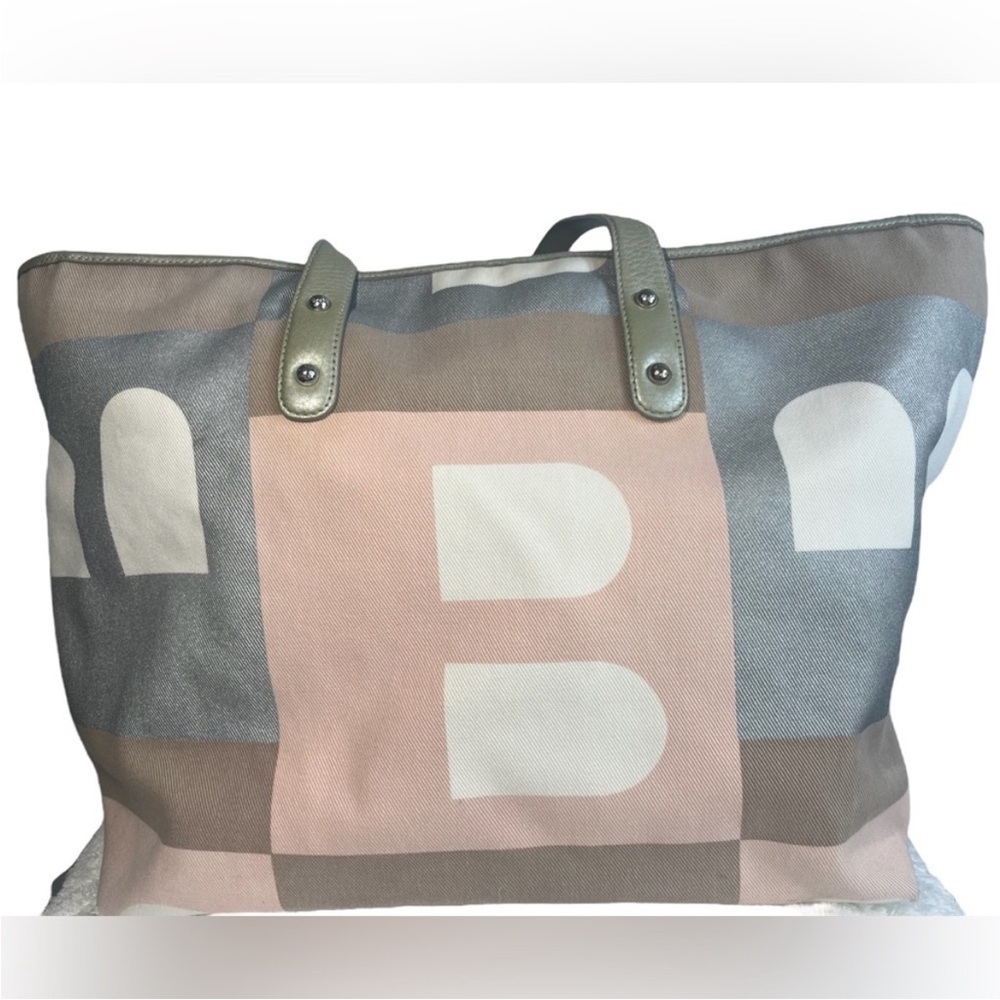 Bally Large Canvas Tote. 19L X 15H